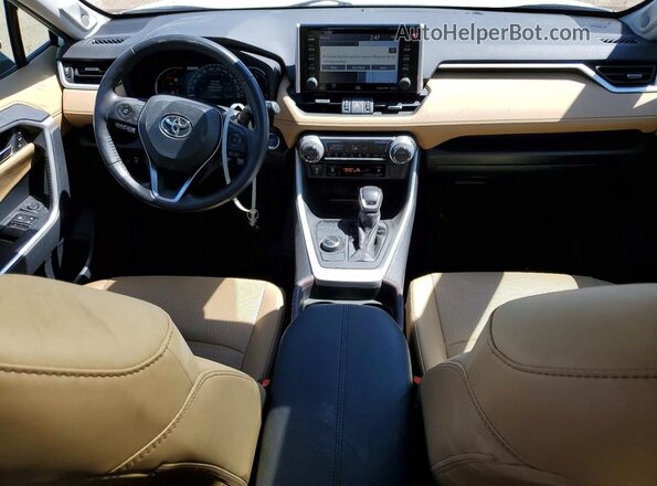 2T3DWRFV0KW034428 2019 TOYOTA RAV4 White წინა პანელის ხედი