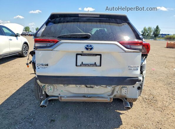 2T3DWRFV0KW034428 2019 TOYOTA RAV4 White უკანა ხედი