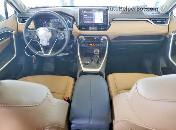 2T3DWRFV1LW063146 2020 TOYOTA RAV4 White Dashboard view