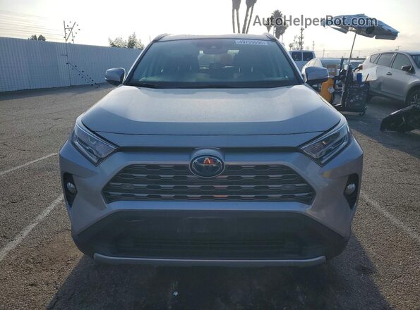 2T3DWRFV1LW074969 2020 TOYOTA RAV4 Silver Front view