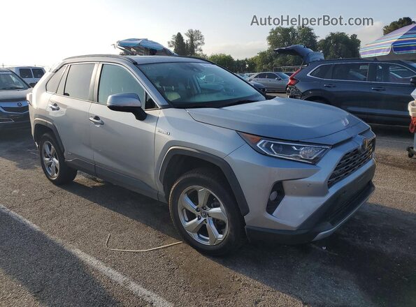 2T3DWRFV1LW074969 2020 TOYOTA RAV4 Silver Front right