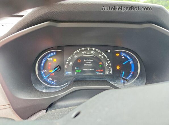 2T3DWRFV2KW014911 2019 TOYOTA RAV4 Синий Вид щитка приборов