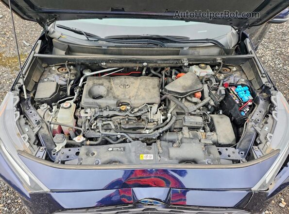 2T3DWRFV2KW014911 2019 TOYOTA RAV4 Синий Вид подкапотного пространства