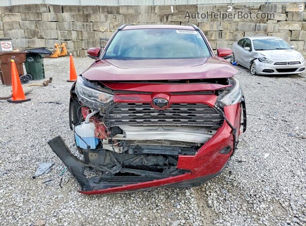 2T3DWRFV2KW043485 2019 TOYOTA RAV4 Burgundy 