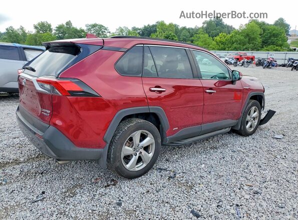 2T3DWRFV2KW043485 2019 TOYOTA RAV4 Burgundy 