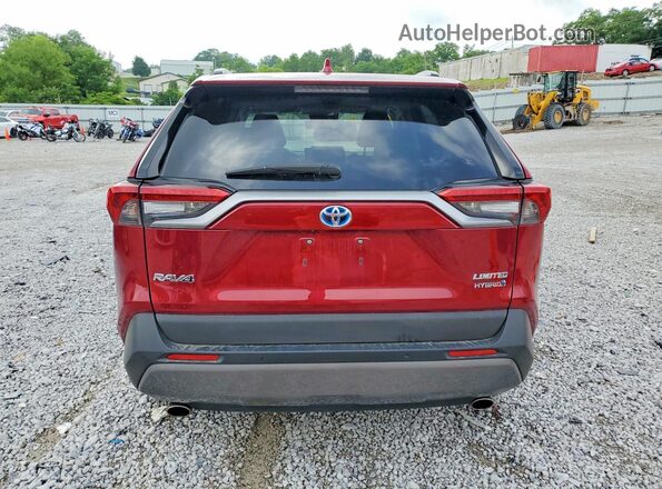 2T3DWRFV2KW043485 2019 TOYOTA RAV4 Burgundy 