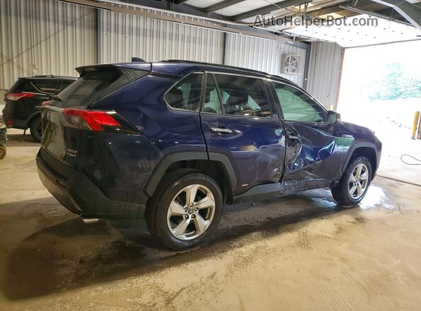2T3DWRFV4KW035713 2019 TOYOTA RAV4 Blue Задня права чверть