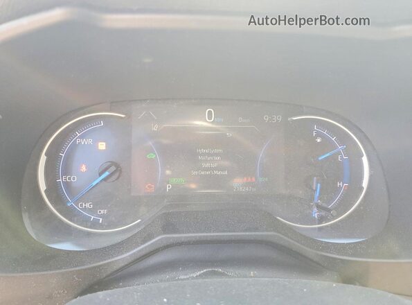2T3DWRFV4KW040927 2019 TOYOTA RAV4 Black 
