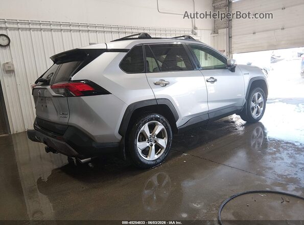 2T3DWRFV4KW041057 2019 TOYOTA RAV4 HYBRID Silver 