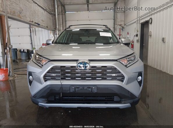 2T3DWRFV4KW041057 2019 TOYOTA RAV4 HYBRID Silver 