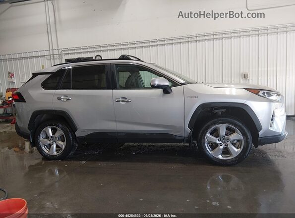 2T3DWRFV4KW041057 2019 TOYOTA RAV4 HYBRID Silver 