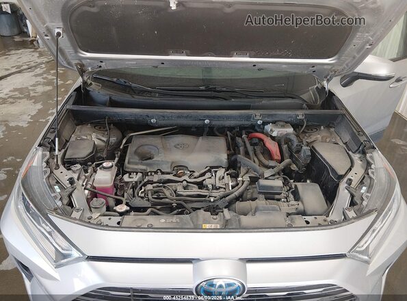 2T3DWRFV4KW041057 2019 TOYOTA RAV4 HYBRID Silver 