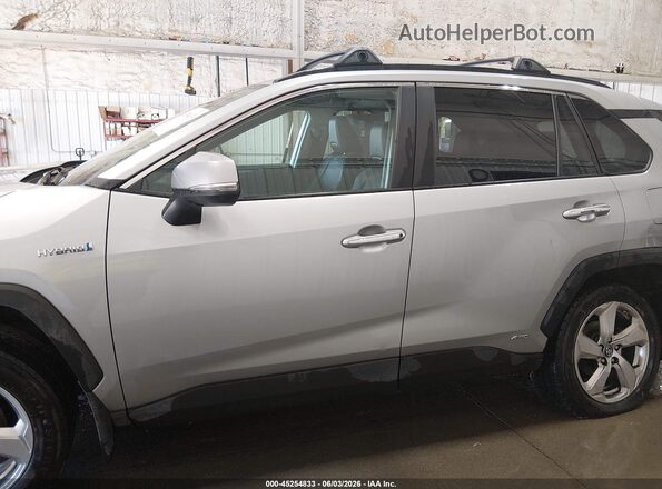 2T3DWRFV4KW041057 2019 TOYOTA RAV4 HYBRID Silver 