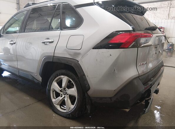 2T3DWRFV4KW041057 2019 TOYOTA RAV4 HYBRID Silver 