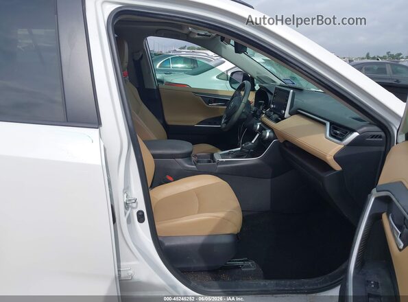 2T3DWRFV6LW061456 2020 TOYOTA RAV4 HYBRID Белый Вид салона спереди