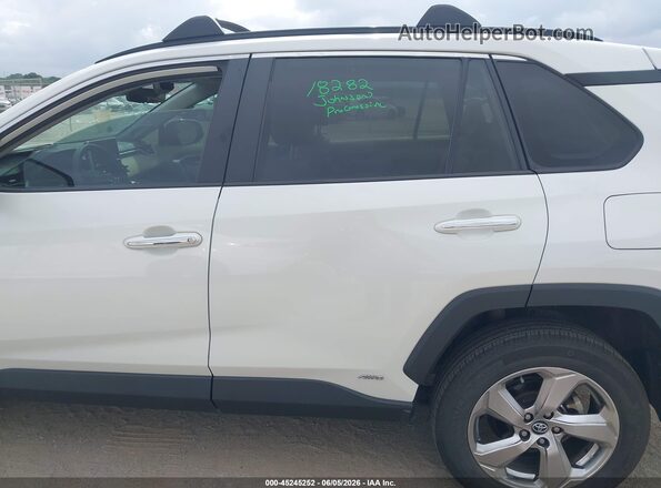 2T3DWRFV6LW061456 2020 TOYOTA RAV4 HYBRID Белый Панорамный вид салона 360°