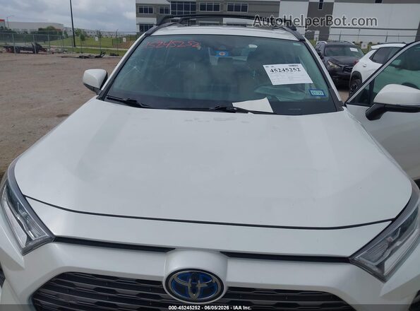 2T3DWRFV6LW061456 2020 TOYOTA RAV4 HYBRID Белый Вид спереди