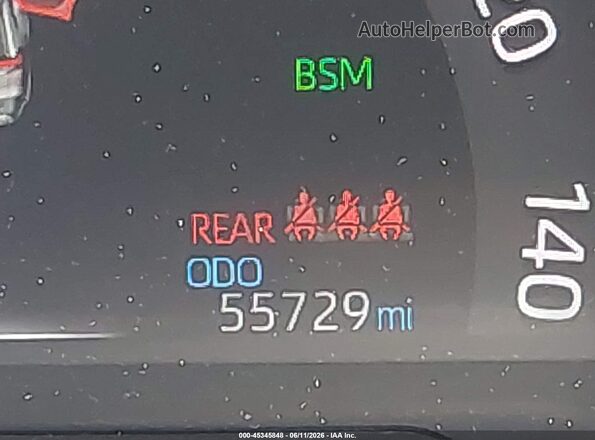 2T3DWRFV7KW017299 2019 TOYOTA RAV4 HYBRID Dark Blue 