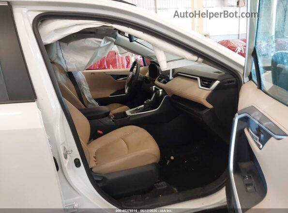 2T3DWRFV8LW052984 2020 TOYOTA RAV4 HYBRID White Front interior view