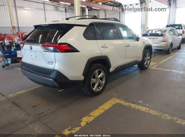 2T3DWRFV8LW052984 2020 TOYOTA RAV4 HYBRID White Rear right
