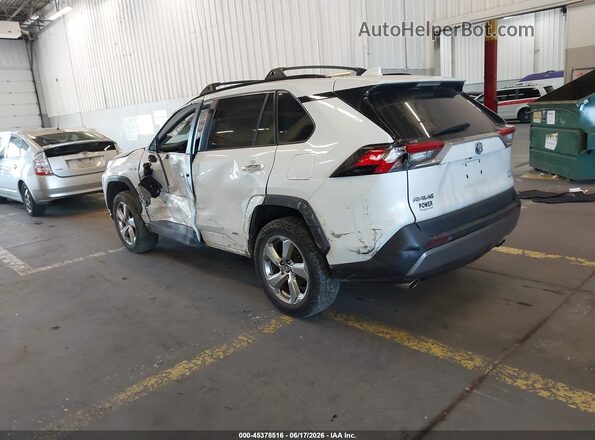 2T3DWRFV8LW052984 2020 TOYOTA RAV4 HYBRID White Rear left