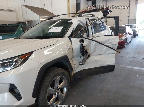 2T3DWRFV8LW052984 2020 TOYOTA RAV4 HYBRID White Front view