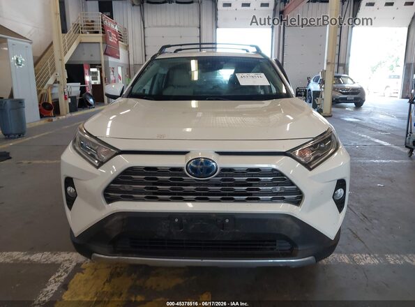 2T3DWRFV8LW052984 2020 TOYOTA RAV4 HYBRID White Dashboard view