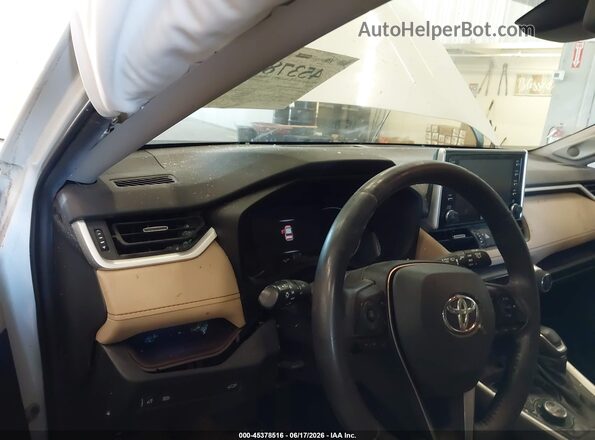 2T3DWRFV8LW052984 2020 TOYOTA RAV4 HYBRID White Rear seats view