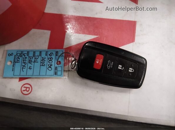 2T3DWRFVXKW031567 2019 TOYOTA RAV4 HYBRID Серый Вид панели приборов