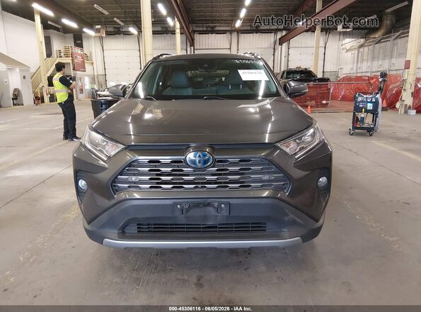 2T3DWRFVXKW031567 2019 TOYOTA RAV4 HYBRID Серый Вид щитка приборов