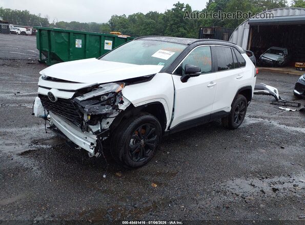 2T3E6RFV0SW088025 2025 TOYOTA RAV4 HYBRID Белый Передняя левая четверть