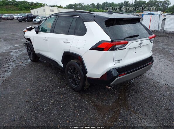 2T3E6RFV0SW088025 2025 TOYOTA RAV4 HYBRID Белый Задняя левая четверть