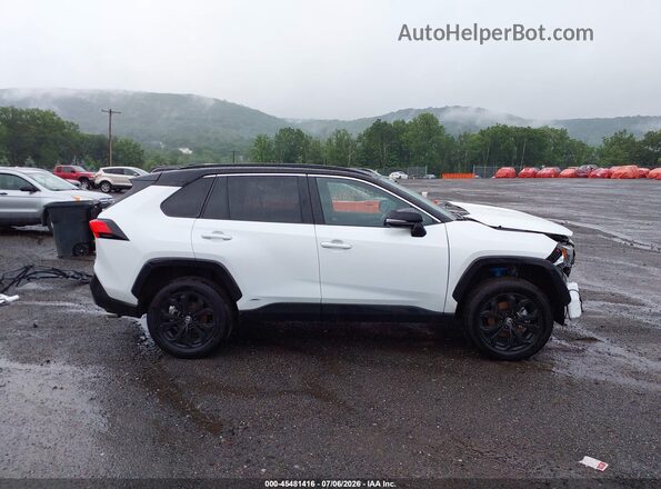 2T3E6RFV0SW088025 2025 TOYOTA RAV4 HYBRID Белый Панорамный вид салона 360°