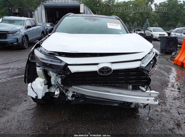 2T3E6RFV0SW088025 2025 TOYOTA RAV4 HYBRID Белый Вид задней части салона