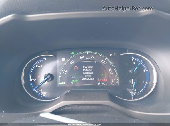 2T3E6RFV3NW031774 2022 TOYOTA RAV4 HYBRID White Vista de los asientos traseros