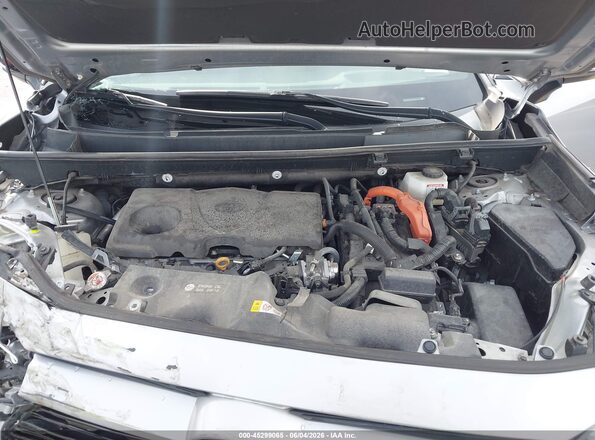 2T3E6RFV3NW035730 2022 TOYOTA RAV4 HYBRID Silver Rear view