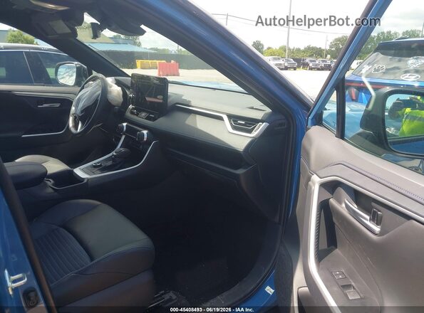 2T3E6RFV3RW075974 2024 TOYOTA RAV4 HYBRID Blue წინა სალონის ხედი