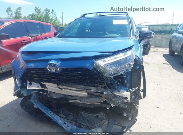 2T3E6RFV3RW075974 2024 TOYOTA RAV4 HYBRID Blue უკანა სალონის ხედი