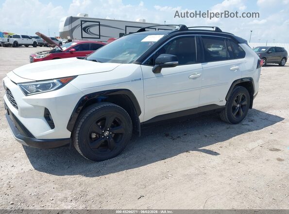 2T3E6RFV4MW014528 2021 TOYOTA RAV4 HYBRID White Przód lewy