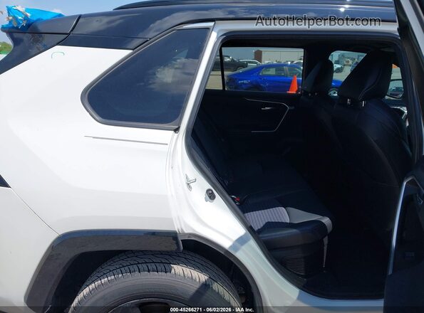 2T3E6RFV4MW014528 2021 TOYOTA RAV4 HYBRID White Widok naklejki z numerem VIN