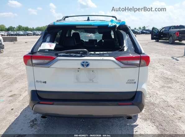2T3E6RFV4MW014528 2021 TOYOTA RAV4 HYBRID White 