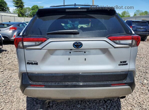 2T3E6RFV5RW053054 2024 TOYOTA RAV4 Silver Հետևի տեսք