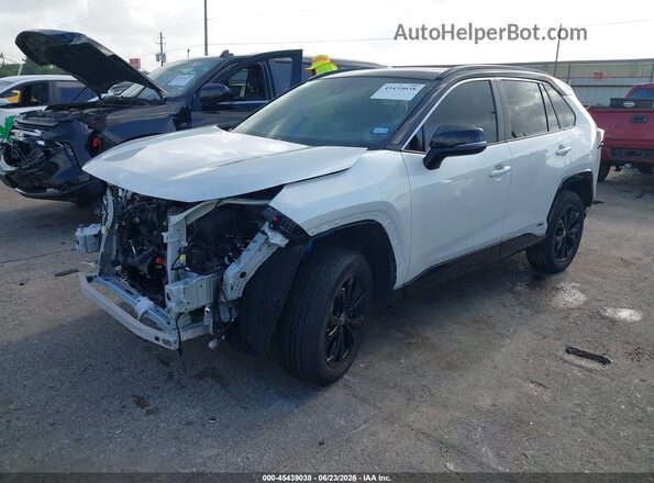 2T3E6RFV5RW080447 2024 TOYOTA RAV4 HYBRID White Front left