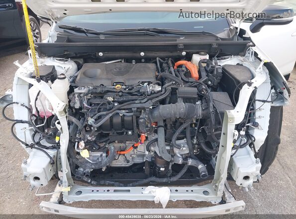 2T3E6RFV5RW080447 2024 TOYOTA RAV4 HYBRID White Rear view