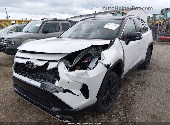 2T3E6RFV6SW088577 2025 TOYOTA RAV4 HYBRID White Vista frontal