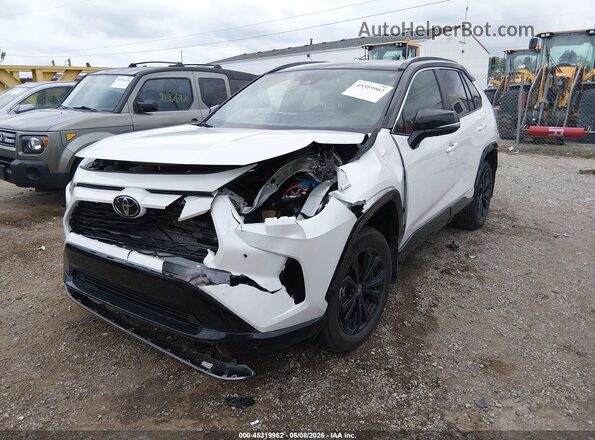 2T3E6RFV6SW088577 2025 TOYOTA RAV4 HYBRID White Vista tres cuartos delantera izquierda
