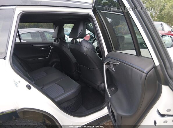 2T3E6RFV6SW088577 2025 TOYOTA RAV4 HYBRID White Vista de la etiqueta del VIN