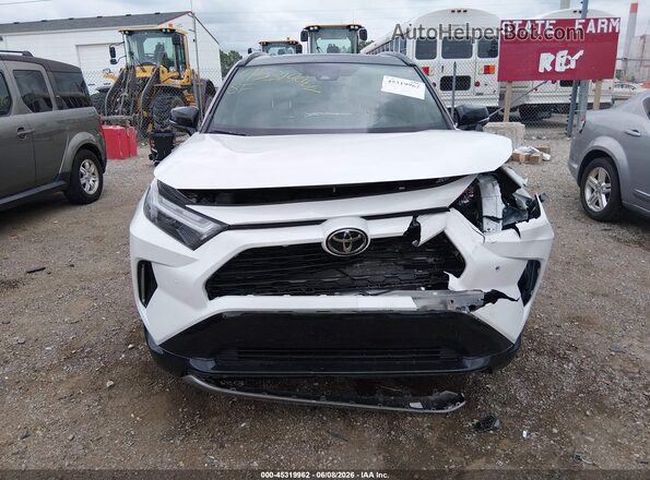 2T3E6RFV6SW088577 2025 TOYOTA RAV4 HYBRID White Vista del cuadro de instrumentos