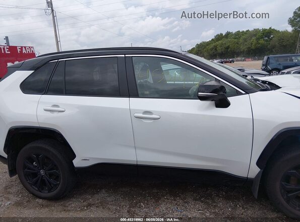 2T3E6RFV6SW088577 2025 TOYOTA RAV4 HYBRID White Vista interior trasera