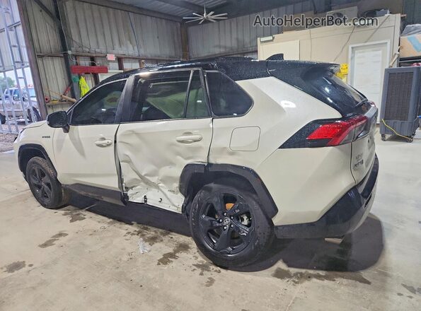 2T3E6RFV7MW023918 2021 TOYOTA RAV4 White Rear left
